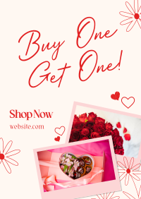 Valentine Season Sale Poster