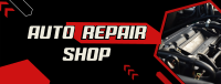 Auto Repair Shop Facebook Cover