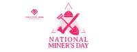 Miner's Day Badge Facebook Cover