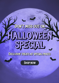 Halloween Special Sale Poster