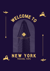 New York Travel  Poster