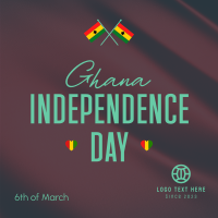 Ghana Independence Day Instagram Post