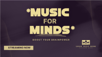 Brain Music Playlist Animation