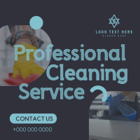 Spotless Cleaning Service Instagram Post
