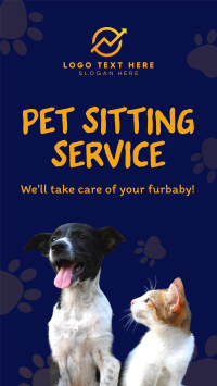 Pet Sitting Service Facebook Story