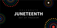 Colorful Juneteenth Twitter Post