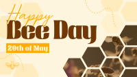 Happy Bee Day Animation