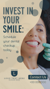 Dental Health Checkup TikTok Video