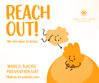 Reach Out Suicide prevention Facebook Post