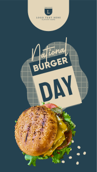 Fun Burger Day Instagram Story