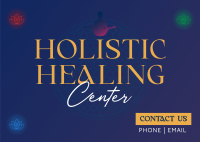 Holistic Healing Center Postcard