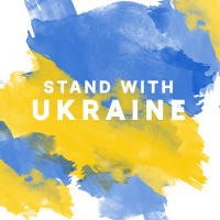 Stand With Ukraine Instagram Post