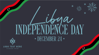 Happy Libya Day Animation