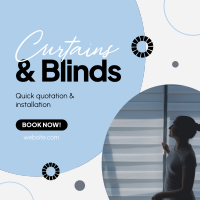 Curtains & Blinds Installation Instagram Post Image Preview