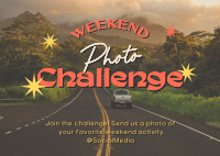 Quirky Photo Challenge Postcard