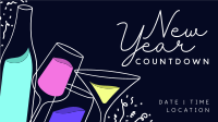 Party Drinks Facebook Event Cover