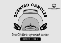 Fragranced Candles Postcard Image Preview