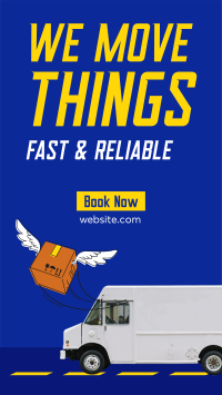 Fast & Reliable Delivery Facebook Story