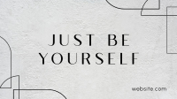 Be Yourself Facebook Event Cover