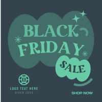 Abstract Black Friday Instagram Post Design