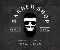 Bearded Barbers Facebook Post