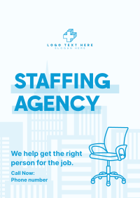 Simple Recruitment Agency  Poster