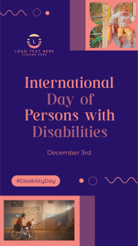 International Day of Persons with Disabilities Instagram Story