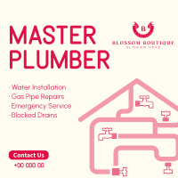 Master Plumber Instagram Post Image Preview