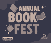 Annual Book Event Facebook Post