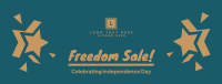 Freedom Sale Facebook Cover