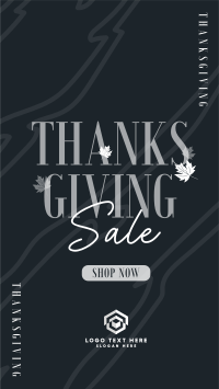 Thanksgiving Autumn Shop Sale TikTok Video