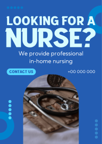 Professional Nursing Services Flyer