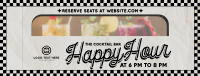 Quirky Retro Bar Facebook Cover Image Preview