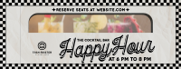 Quirky Retro Bar Facebook Cover Image Preview