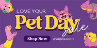 Pet Day Sale Twitter Post