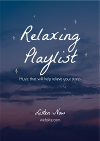 Playlist for Stress Poster