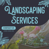 Landscaping Offer Instagram Post