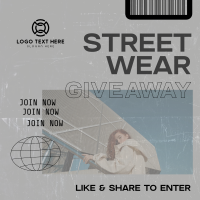 Streetwear Giveaway Linkedin Post Image Preview