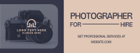 Professional Photographer Facebook Cover Design