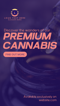 Premium Cannabis Facebook Story