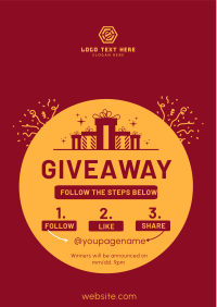 Simple Giveaway Flyer