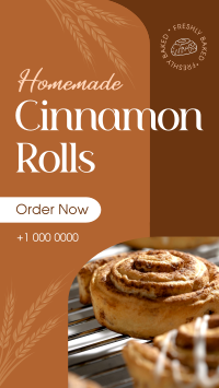 Homemade Cinnamon Rolls YouTube Short