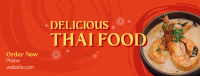 Authentic Thai Food Facebook Cover Design