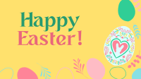 Eggs and Flowers Easter Greeting Video