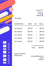 Geometric Corporate Generic Invoice Image Preview