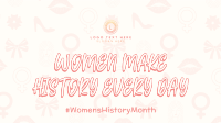 Women Make History Facebook Event Cover