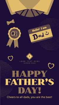 Illustration Father's Day Instagram Reel