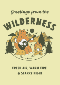 Woodland Creatures Flyer