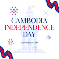 Cambodia Independence Festival Instagram Post