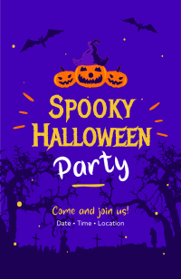 Spooky Halloween Invitation Image Preview